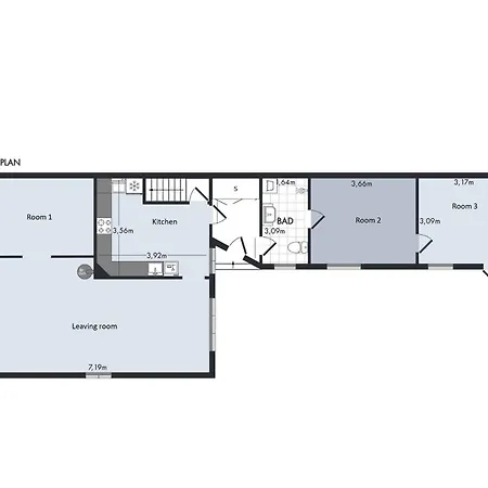Taet Pa Centrum & Mch/boxen - Huset Nr. 11 别墅